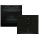 Siemens PQ526EA5BZ Set Backofen HB279GBB0 + Kochfeldabzug Induktion ED651BS16E