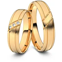 Trauringe Lippstadt 585er RosÈgold - 6349