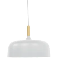 LUXULA LED-Hängeleuchte LX700173, E27-Fassung, IP20, Ø30 cm, weiß, rund