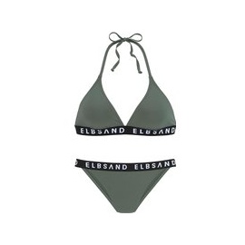 Elbsand Triangel-Bikini Gr. 34, Cup A/B, oliv, Gr.34