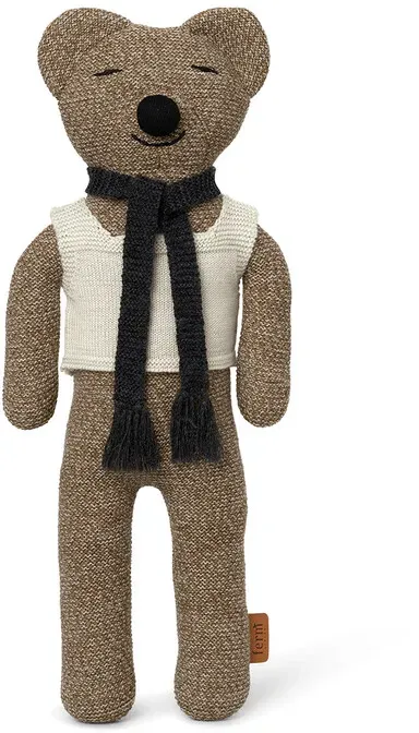 Kuscheltier Roy Teddy braun, Designer ferm LIVING, 40x20x5 cm