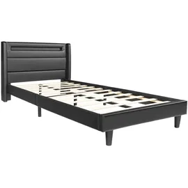 furnify ALVA 160 x 200 cm Schwarz