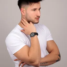 Sector R3251544001 EX-32 Herrenuhr Digitaluhr 40mm 10ATM