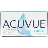 Acuvue Johnson & Johnson Acuvue Oasys Multifocal (6er Packung) 2-Wochen-Linsen (-2 dpt – BC 8.4) mit UV-Schutz