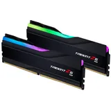 G.SKILL Trident Z5 RGB schwarz DIMM Kit 64GB DDR5-6800, CL34-45-45-108, on-die ECC (F5-6800J3445G32GX2-TZ5RK)