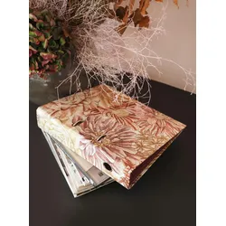 Rhodia Kollektion Orange Botanik, Ordner A4, Rückenbreite 7 cm - Blumenstrauß 120025C