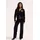 Juicy Couture Sweathose JUICY COUTURE "GOTHIC CROWN OG STRAIGHT LOW RISE PANTS. Damen", Damen, Gr. S, EURO-Größen, schwarz, Samt, 95% Polyester, 5% Elasthan, Hosen Sweathose, Trainingshose Damen, Sweathose, Velour, Jogginghose mit Glitzer, Sale