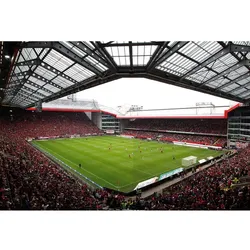 K&L Wall Art Vliestapete »XXL Vliestapete«, 1. FC Kaiserslautern Stadion, mehrfarbig, matt - bunt