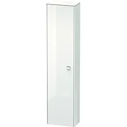 Duravit Brioso Hochschrank BR1342L1022 Individual, Tür links, chrom/weiß Hochglanz