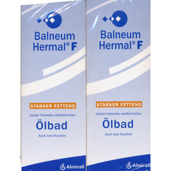 Balneum Hermal F flüssiger Badezusatz 2X500 ml