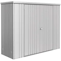 Biohort Geräteschrank 230 2,27 x 0,83 x 1,83 m silber-metallic