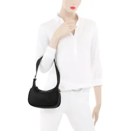 Valentino Samba Re Umhängetasche Kunstleder Black