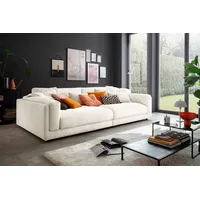 KAWOLA Big Sofa RAINA Cord cremeweiß