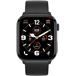 Smartwatch ICE-WATCH "ICE smart 3.0 - 1.78 AMOLED - GPS", schwarz, Smartwatches, Armbanduhr,Damenuhr,Herrenuhr,Silikonarmband,Bluetooth,digital