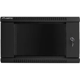 LANBERG WF01-6406-10B 6U Wandmontiertes Regal Schwarz