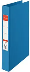 Esselte Ringbuch 23 Ringe 25 mm Karton, Polypropylen DIN A4 Blau