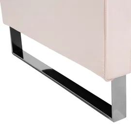 Beliani Sessel Vind Textil 76 x 82 x 82 cm Rosa
