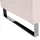 Beliani Sessel Vind Textil 76 x 82 x 82 cm Rosa