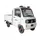 urban hopper Elektro Lasten-Vierrad Pickup Mini LKW Pritsche 40Kmh 1,5 kW 72V 58Ah 80km Weiß