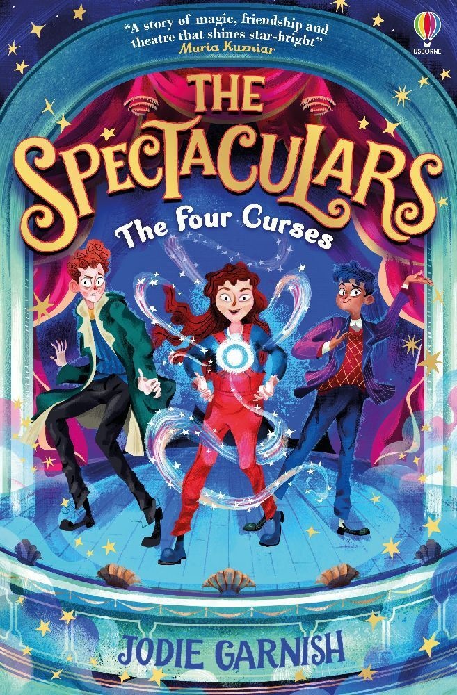 The Spectaculars: The Four Curses - Jodie Garnish  Kartoniert (TB)