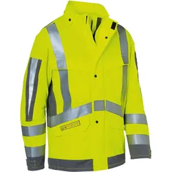 Multinorm Wetterjacke "PROTECTIQ HIGH VIS" arc2 - XXL - warngelb/anthrazit