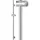 MORA ARMATUR Mora Cera S5 Wandstange 790 mm höhenverstellbar Chrom