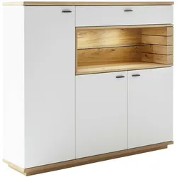 Novel Highboard MANITOBA - B/H/T ca. 150,00x133,00x37,00