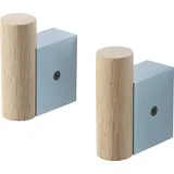 Muuto Attach Set oak/pale blue