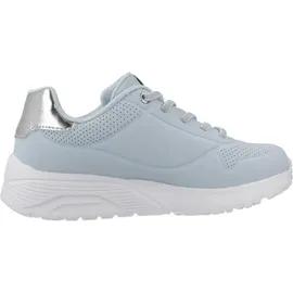 SKECHERS Uno Lite Kinder Blau/Silber 29