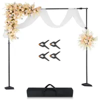 Vevor Hintergrundständer verstellbares Fotohintergrundständer (Hintergrundtuch: 260 x 300 cm),