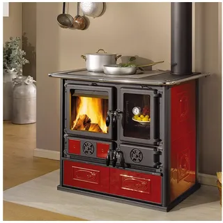 La Nordica-Extraflame La Nordica Rosa Reverse 2.0 Küchenofen Liberty Bordeaux