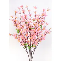 Seidenblumen Roß Forsythienbusch 65cm rosa ZF Kunstblumen künstliche Forsythie