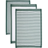 ROSS Geschirrtuch »SUPERIOR«, (Set, 3 tlg., 3x Geschirrtuch 50x70 cm), grün