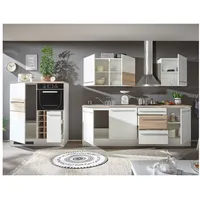 Bega Küchenzeile Wexford Big 240 + 120 cm Weiß