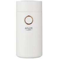 Adler AD 4446wg Elektrische Kaffeemühle 150 W, Weiß