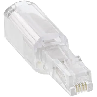 InLine Twist-Stop, Entwirrer für Kabel von Telefonhörer, schmale kurze Bauform