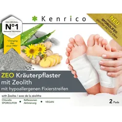 Kenrico ZEO Kräuterpflaster mit Zeolith (2St)