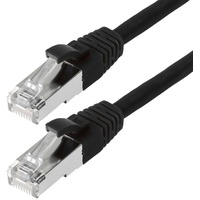 Helos Patch-Kabel SF/UTP, RJ-45/RJ-45, 20m, schwarz (131884)