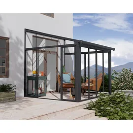 CANOPIA Wintergarten Sanremo 300 x 314 cm grau
