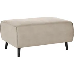 Hocker DOMO COLLECTION "Amora", beige, B:97cm H:47cm T:66cm, Hocker, Polsterhocker, mit Federkern
