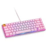 Glorious PC Gaming Race Glorious GMMK 2 Compact Tastatur - Fox Switches, ANSI-Layout, pink