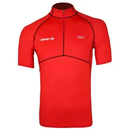 Beuchat Atoll Kurzarm-rashguard - Red - S