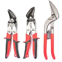 mymaw Profi Blechscheren Satz 2 x Ideal + 1 x Pelikan Blechschere Dachdecker Klempner
