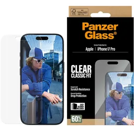 Panzer Glass PanzerGlass Screen Protector iPhone 17 Pro Classic Fit w. EasyAligner