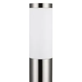 monzana Außenleuchte Edelstahl 50 cm E27 1 Stück Silber