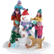 Lemax Snowman Teamwork Weihnachtsdorf Winterdorf
