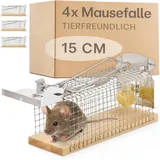 Praknu Mausefalle Lebend 4 St.