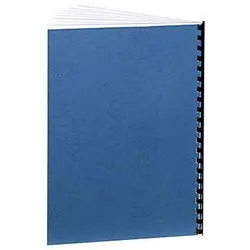 GBC Rückwände für Bindemappen DIN A4 250 g/qm blau