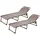 Svita Sonnenliege 190 x 56 x 30 cm Beige