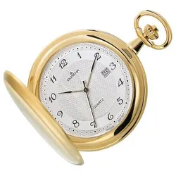 Dugena Savonette Taschenuhr 4460302-1 - 47 - Silber